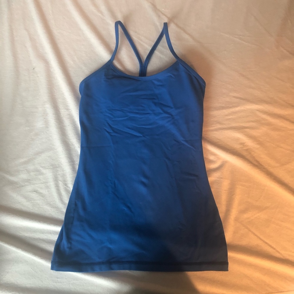 Lululemon Power Y Tank - Blue